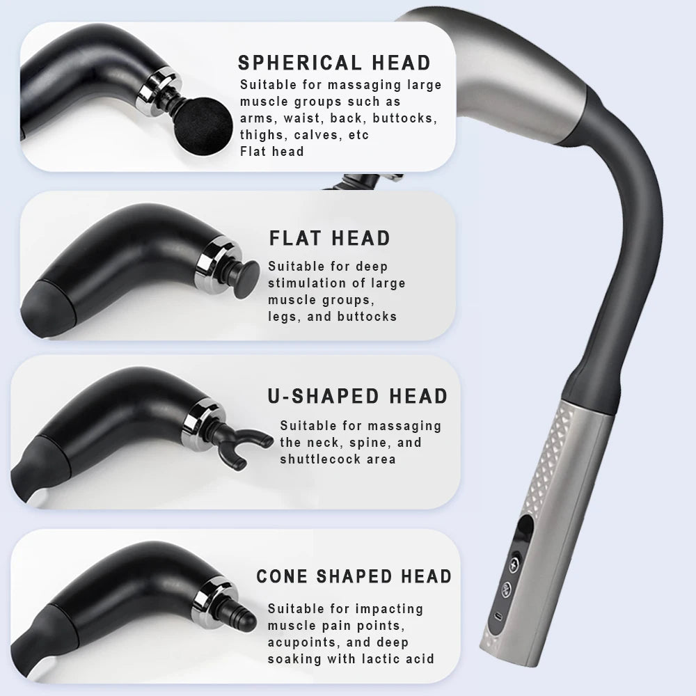 Electric Massager & Massage Hammer Fascia Gun