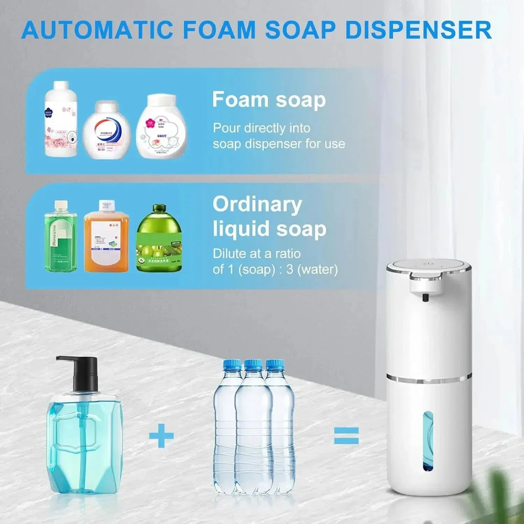 PulseWellness Automatic Touchless Foaming Soap Dispenser