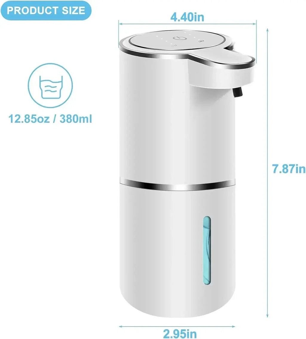 PulseWellness Automatic Touchless Foaming Soap Dispenser